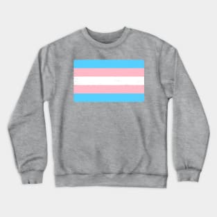 Transgender Pride Flag Crewneck Sweatshirt